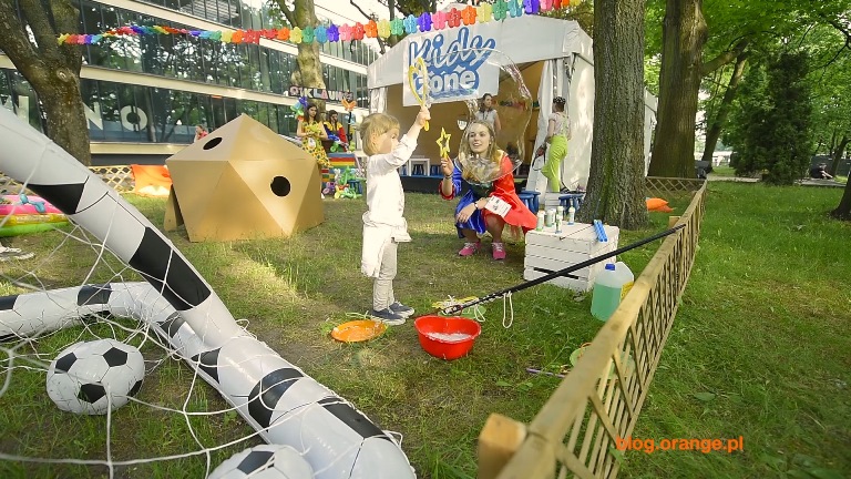 strefa dzieci na Orange Warsaw Festival