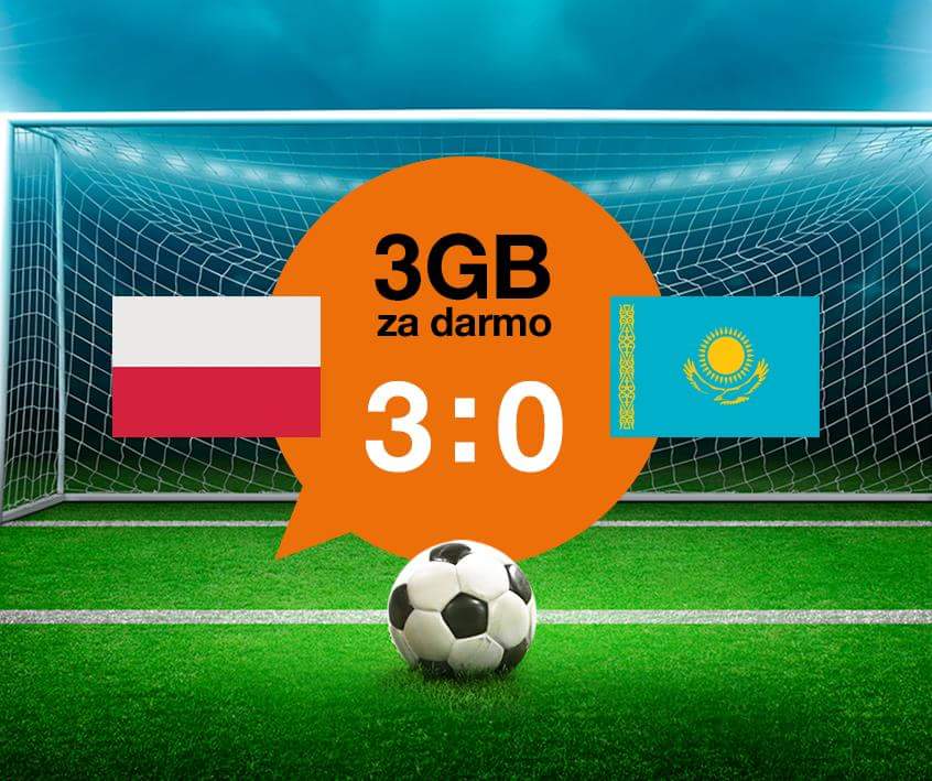 Polska - Kazachstan - pakiet kibica Orange Polska