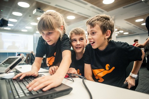 #SuperKoderzy -zdjęcia z warsztatów Orange