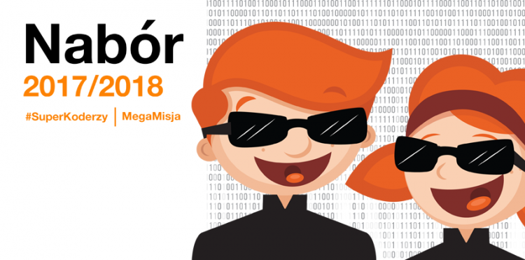 #Superkoderzy | MegaMisja - rusza nabór 2017/2018 - grafika ilustracyjna