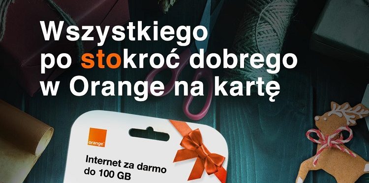 100 zł na rozmowy prezentem w Orange na kartę