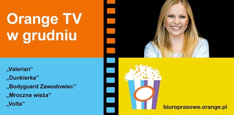 Filmy i sport 4K w Orange TV oraz grudniowy repertuar Orange TV VOD