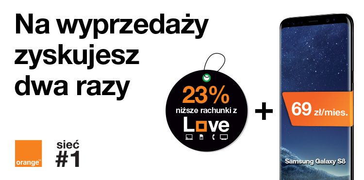 Smartfony w atrakcyjnej cenie na wyprzedaży w Orange