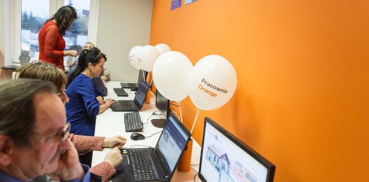 Otwarcie pracowni Orange w Kozerkach