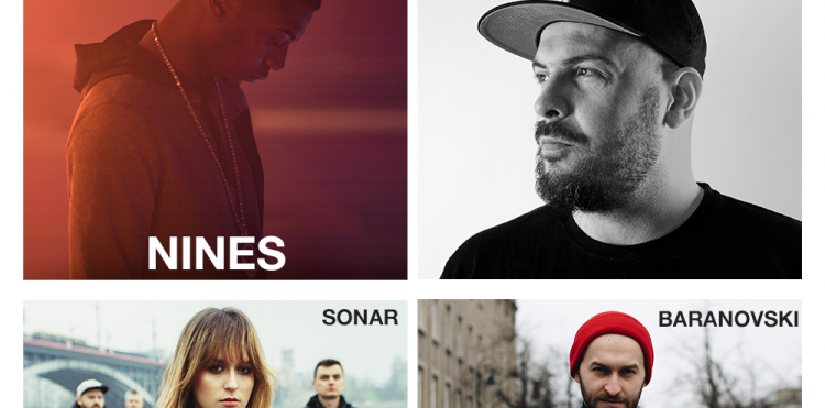 Nines, O.S.T.R. oraz finaliści konkursu Rozgrzewka nad Wisłą – Sonar i Baranovski dołączają do składu Orange Warsaw Festival!