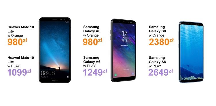 Sprawdź smartfony w Orange zanim ulegniesz pokusie „Najniższej gwarantowanej ceny” na billboardach Play