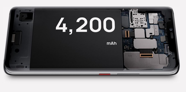 Huawei Mate20 Pro - wnętrze telefonu