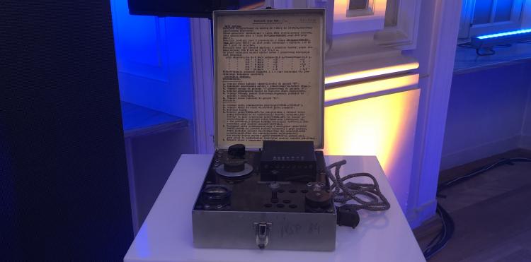 Konspiracyjny Nadajnik radiowy NSP - 84, zdjęcie urządzenia