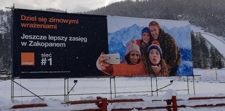 Orange nie boi się zimy. Lepszy zasięg sieci w górach