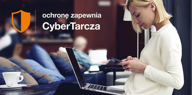 Nowa mobilna CyberTarcza. Większe bezpieczeństwo internetu  w smartfonie.