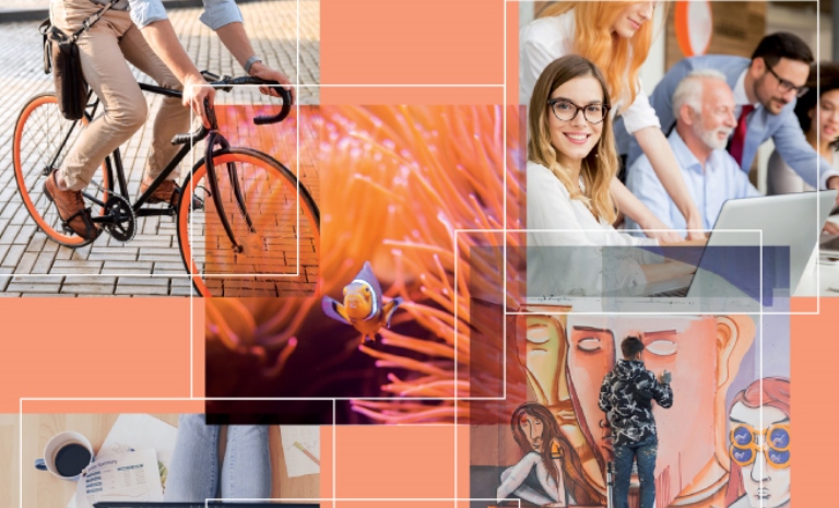 okładka "Raportu Odpowiedzialny Bzines w Polsce 2018. Dobre praktyki"