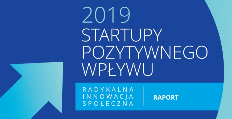 Startapy Pozytywnego Wpływu okładka raportu