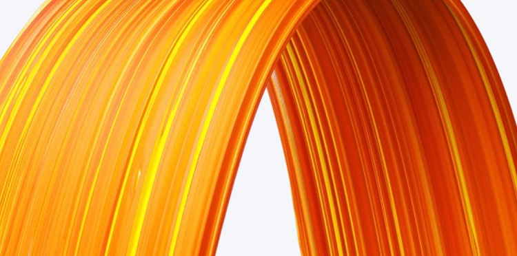 Orange Flex - grafika ilustracyjna