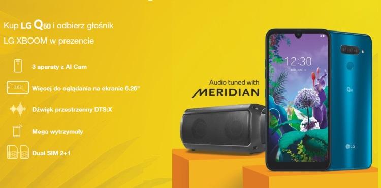 LG Q60 z głośnikiem XBOOM w prezencie