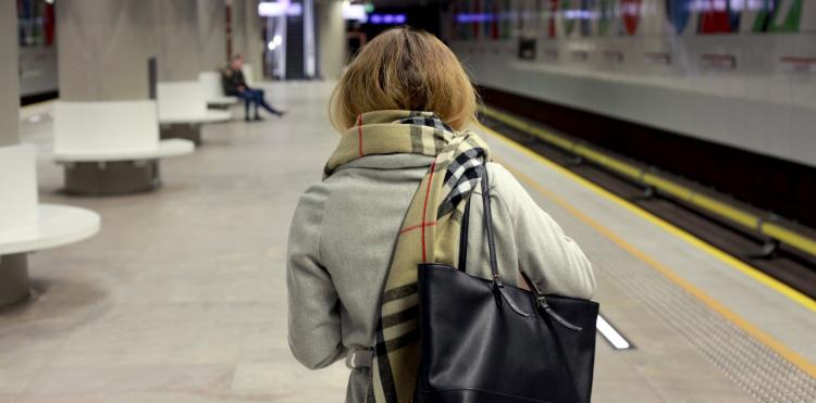 Zdjęcie metro w Warszawie