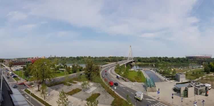 Widok z miejsca gdzie wykonywane są testy