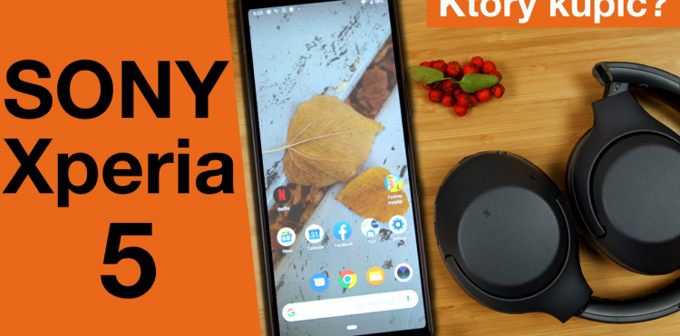 Sony Xperia 5 z bezprzewodowymi słuchawkami|SZYBKI TEST