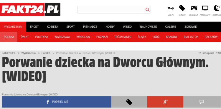 Porwanie dziecka? Raczej pieniędzy… Waszych przyjaciół
