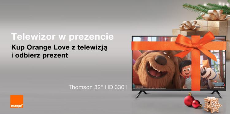 Telewizor oraz drugi smartfon w prezencie pod choinkę w świątecznej ofercie Orange