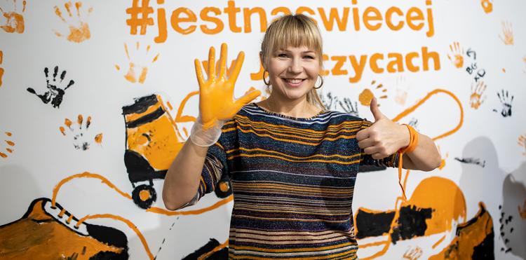 Ania Guzik w #jestnaswiecej, Pracownia Orange w Jurczycach