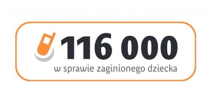 116 000 – telefon w sprawie zaginionego dziecka