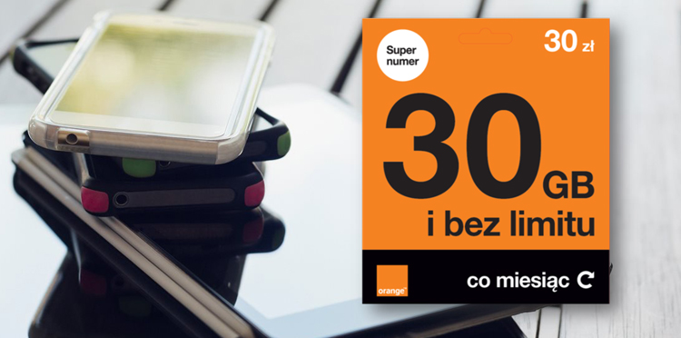 Nowy starter w Orange na kartę