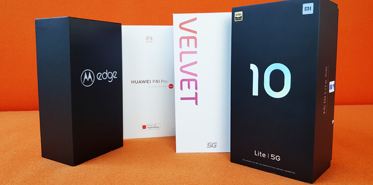 Siedem smartfonów na start #hello5G