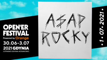 ASAP Rocky, Martin Garrix, Michael Kiwanuka i Yungblud - kolejni artyści na Open’er 2021