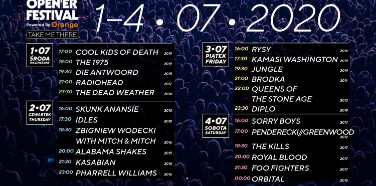 Trwa tydzień z Open’erem! Zobacz retransmisje legendarnych koncertów!