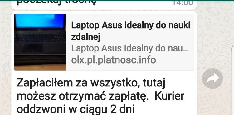 Kupujesz przez OLX? Uważaj na oszustwa!