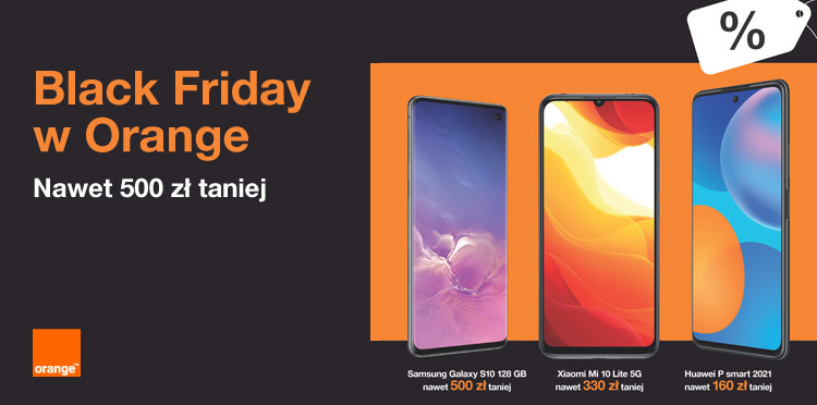 black friday orange zniżki