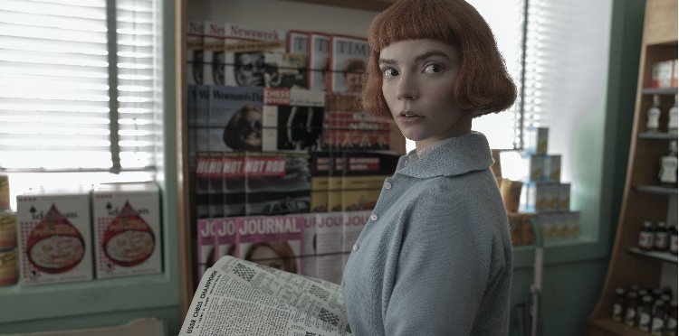 gambit królowej w orange