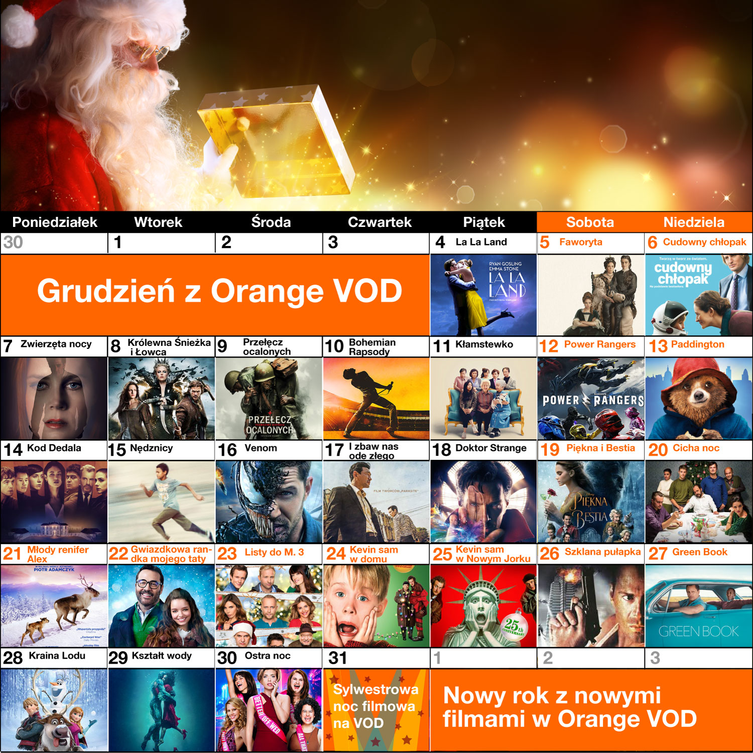 filmowy kalendarz