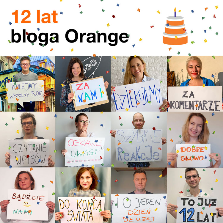 zespół bloga Orange