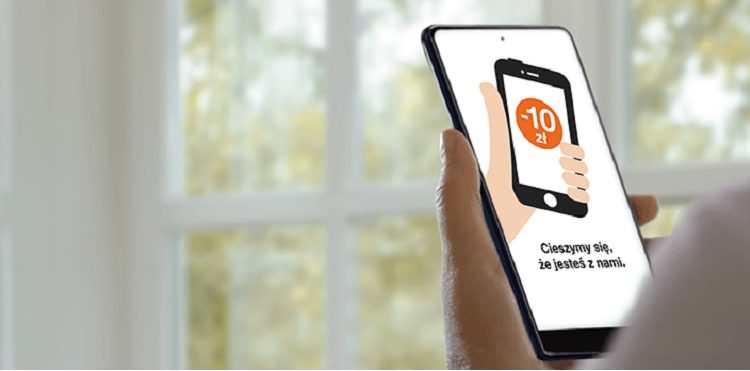 Bonus 10 zł za pierwsze logowanie do aplikacji Mój Orange