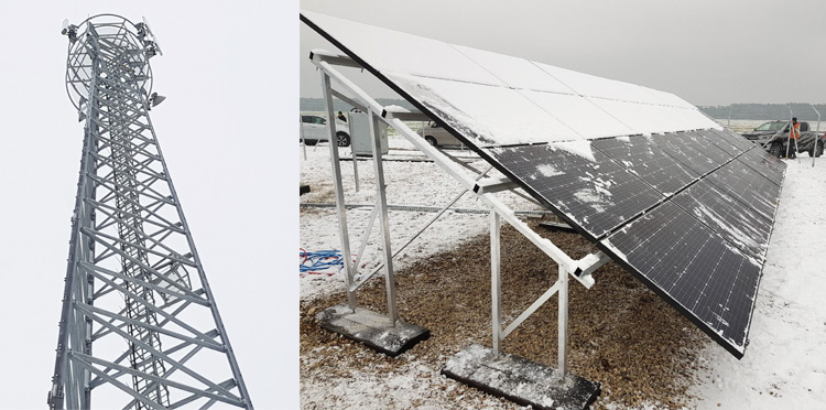 Pierwsza stacja off-grid Orange zasilana słońcem