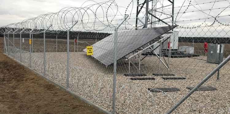 panele Orange stacja bazowa teren