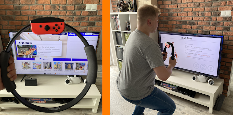 nintendo switch akcesoria ring fit