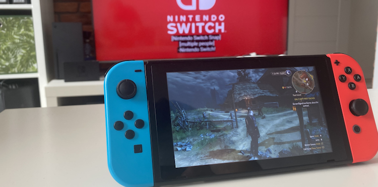 nintendo switch wiedzmin