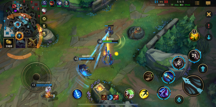 wild rift gry mobilne