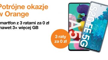 Potrójne okazje w Orange