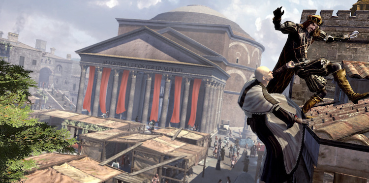 assassins creed zwiedzanie panteon