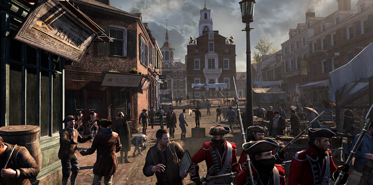 assaassin's creed 3 Boston