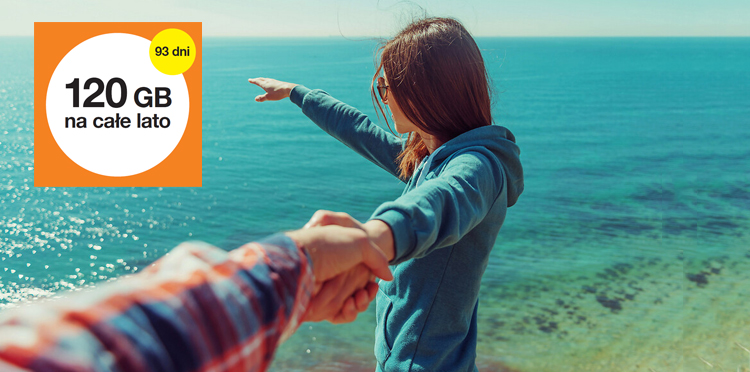 Promocja 120 gigabajtów na całe lato w Orange na kartę