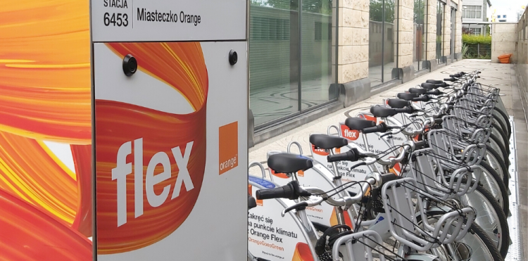 Rowerem do Miasteczka Orange