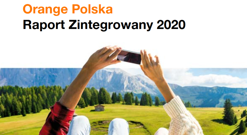 Okładka Raportu rocznego 2020