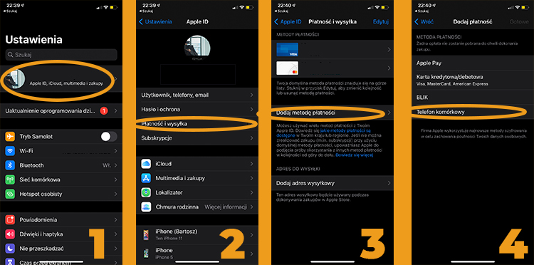 platnosc z orange app