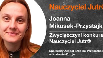 Nauczycielka etyki zwyciężczynią konkursu Nauczyciel Jutr@