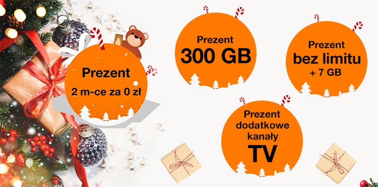 Gwiazdkowe prezenty w Orange