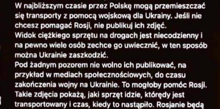 Nigdy nie dezinformuj, (czasami) nie informuj